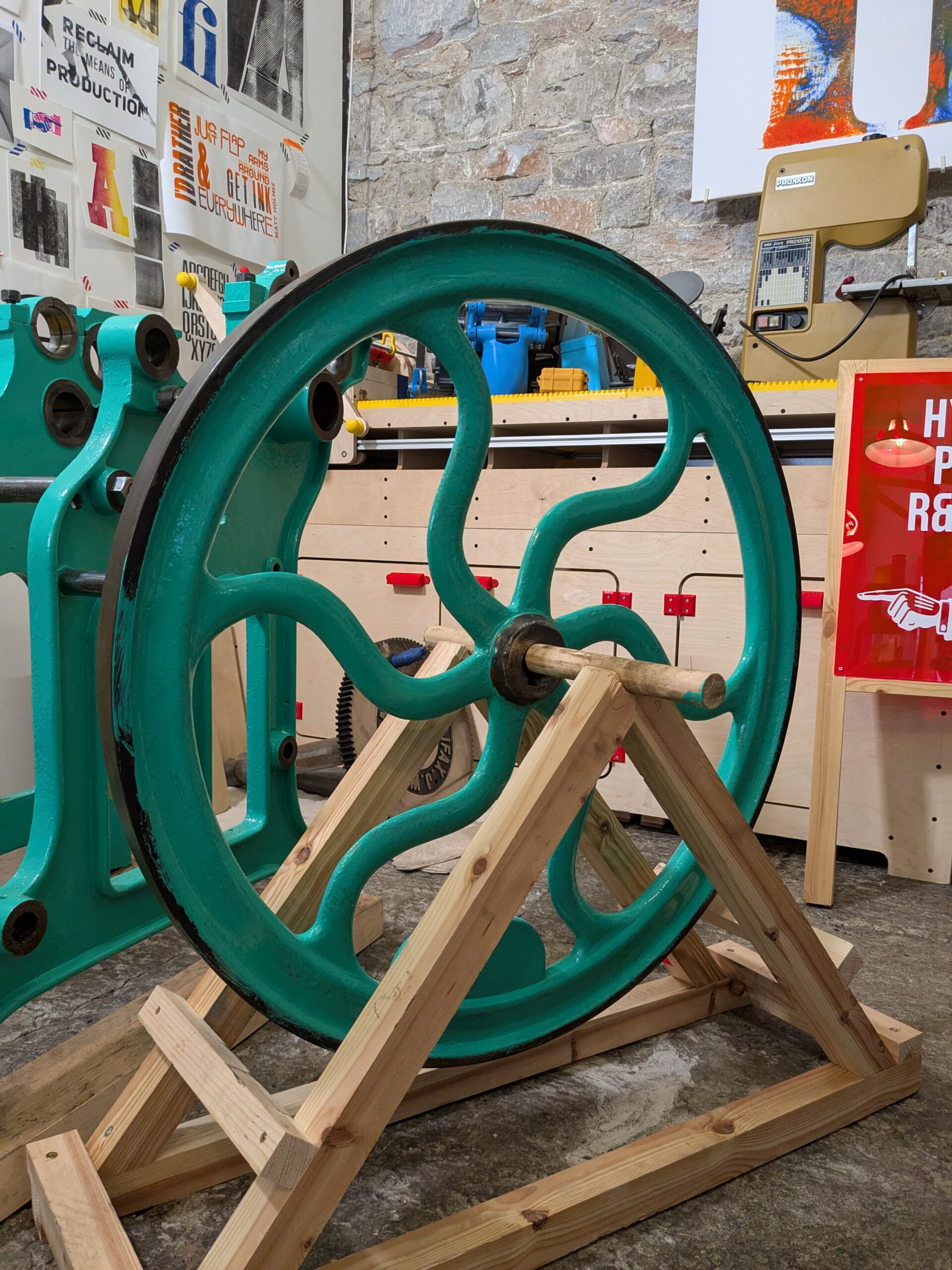 The Platen Press: Part 4 – The Minty Green Printy Machine